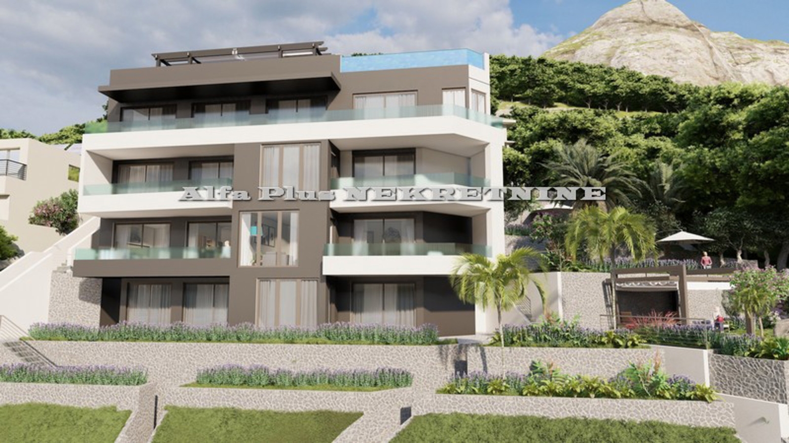 Stan Gradac (Drvenik), 81m2, 2-sobni