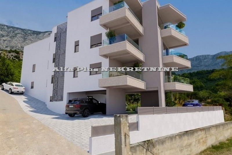 Alfa Plus Nekretnine TUČEPI; Trosoban dvoetažni stan u novogradnji S-828